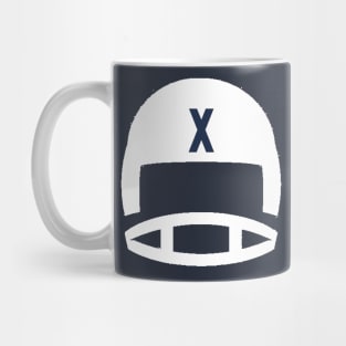 Retro Musketeer Football Helmet Mug